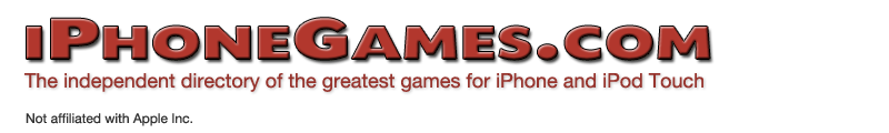 iPhoneGames.com the independent director of the greatest games for iPhone and iPod Touch